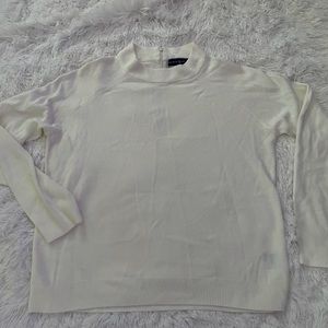 Cream color turtleneck sweater
